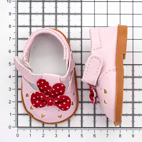 Туфельки 7,5х4,5х3см, пара (светло-розовый), DSS8277