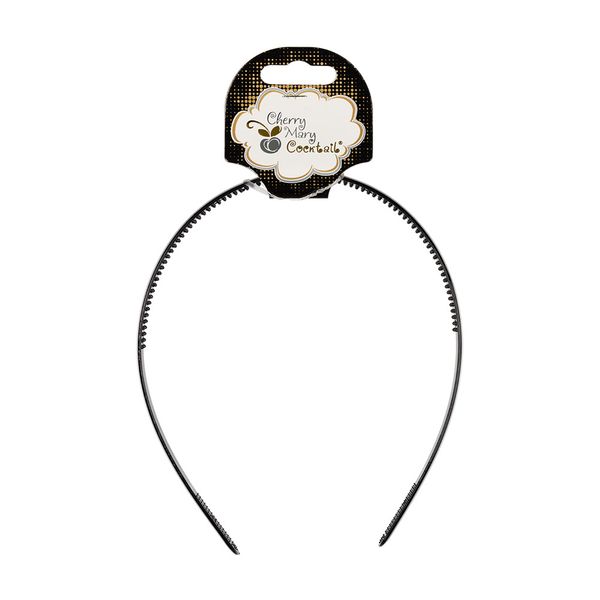Ободок для волос V/O6101, 5 шт, №01 черный, Cherry Mary V/O6101