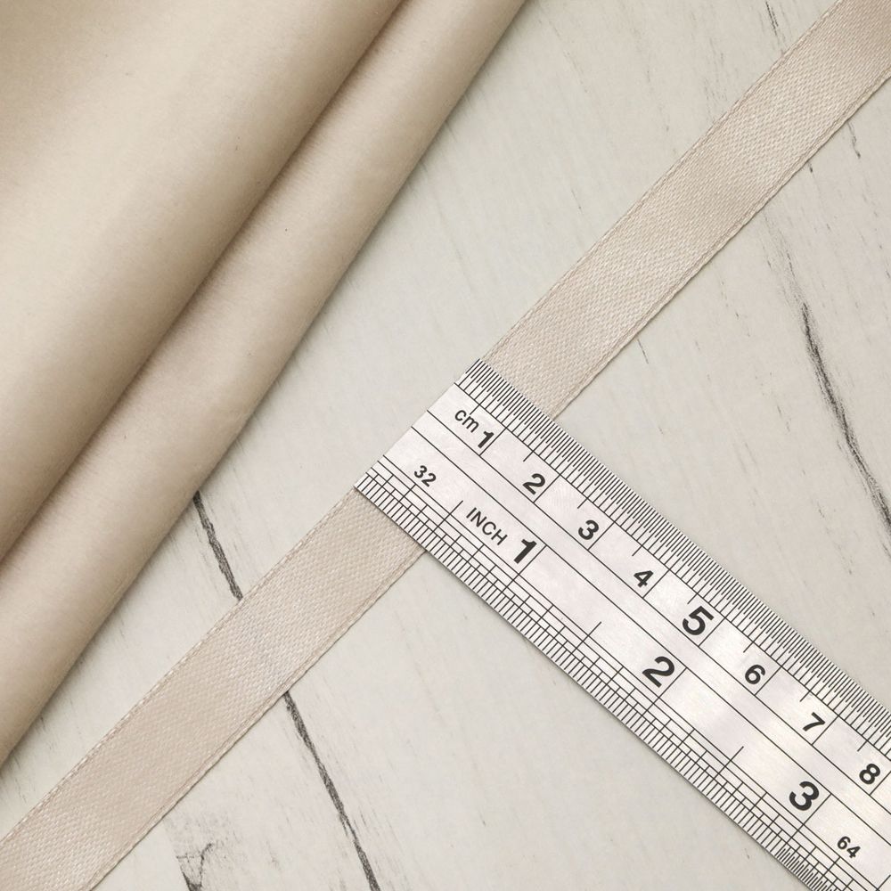 Лента атласная 1-сторонняя 12.0 мм / 22.86±1 метров, 111 дымчато-серый, Globus