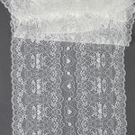 Кружево бельевое эластичное 185 мм / 18 м, 6185, цв.004 белый, Kruzhevo