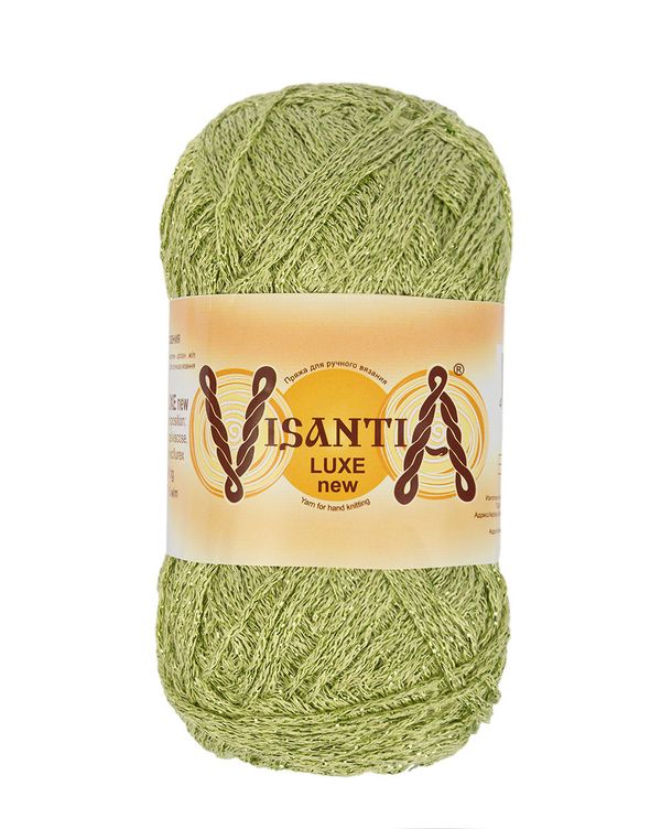 Пряжа Visantia Luxe New / уп.5 мот. по 100г, 240м, 11 зеленый