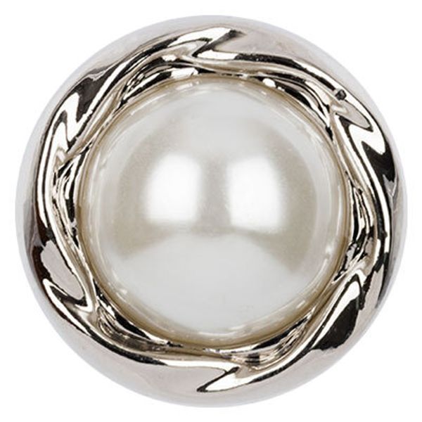 Пуговицы на ножке металл 17 мм, 6 шт, 04 никель, Blitz MB 0232