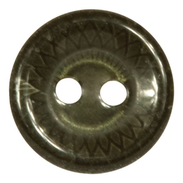 Пуговицы 2 прокола блузочные 11 мм, 12 шт, С566 т.оливковый, Gamma EL 0005