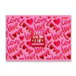 Альбом для рисования 100 г/м², A4 29х20.5 см, 48 л. на скобе, 5 шт, 000264 Время любви, Светоч 48АЛСК4_1_3_9