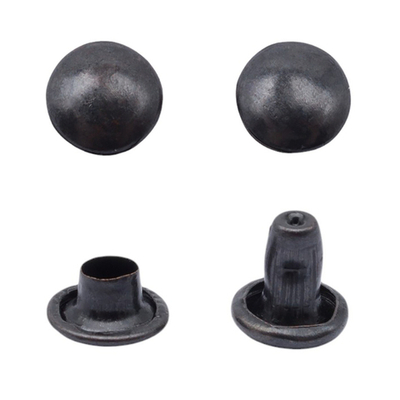 Хольнитены двухсторонние ⌀6 мм, h=6 мм, сталь, New Star №0, цв.оксид, ≈100 шт