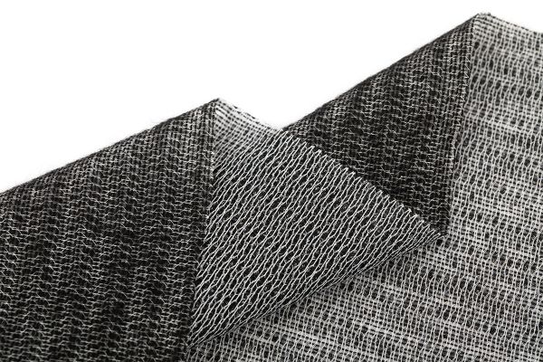 Дублерин тканый точечный 72 г/м², 150х50 см, черный, Gamma G-22tt