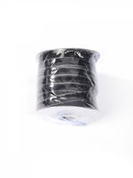 Лента бархатная (тесьма) 10.0 мм / 22.86±1 метров, арт.10VR64 нейлон цв.т.серый