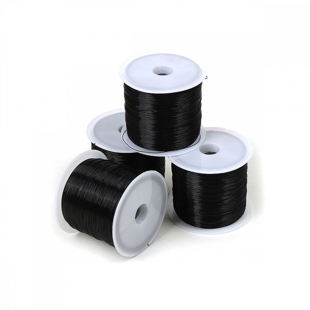 Леска для бисера ⌀0.3 цв.черный 25 шт по 100м