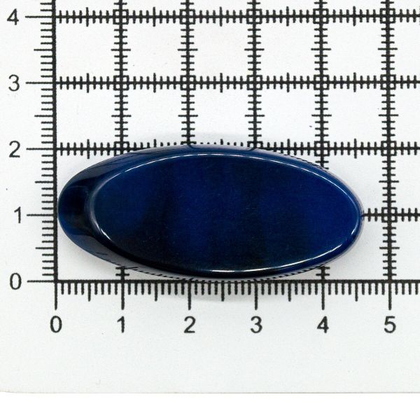 Пуговицы на ножке 72L (46мм), пластик, 3.01-416-46 черно-синий, 20 шт