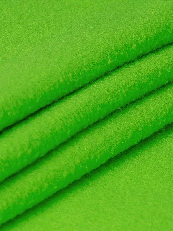 Флис 2-сторонний 240 г/м², 150 см / 10 метров, N-TBY-0240-F333, цв.F333 неон зеленый