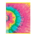 Тетрадь Тай-дай цветной A5 96 л. на скобе 60 г/м², 6 шт, клетка, SVT 961121 02 яр.розовый-голубой, Светоч