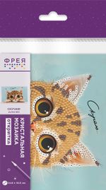 Кристальная (алмазная) мозаика Фрея ALVO-610, открытка, Скучаю, 14.8х10.5 см