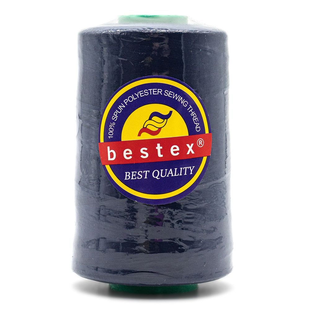 Нитки универсальные Bestex 40/2, 4570 м (5000 ярд) / 1 кат., 374 черничный