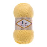 Пряжа Alize (Ализе) Baby Best / уп.5 мот. по 100 г, 240м, 250 светлый лимон A