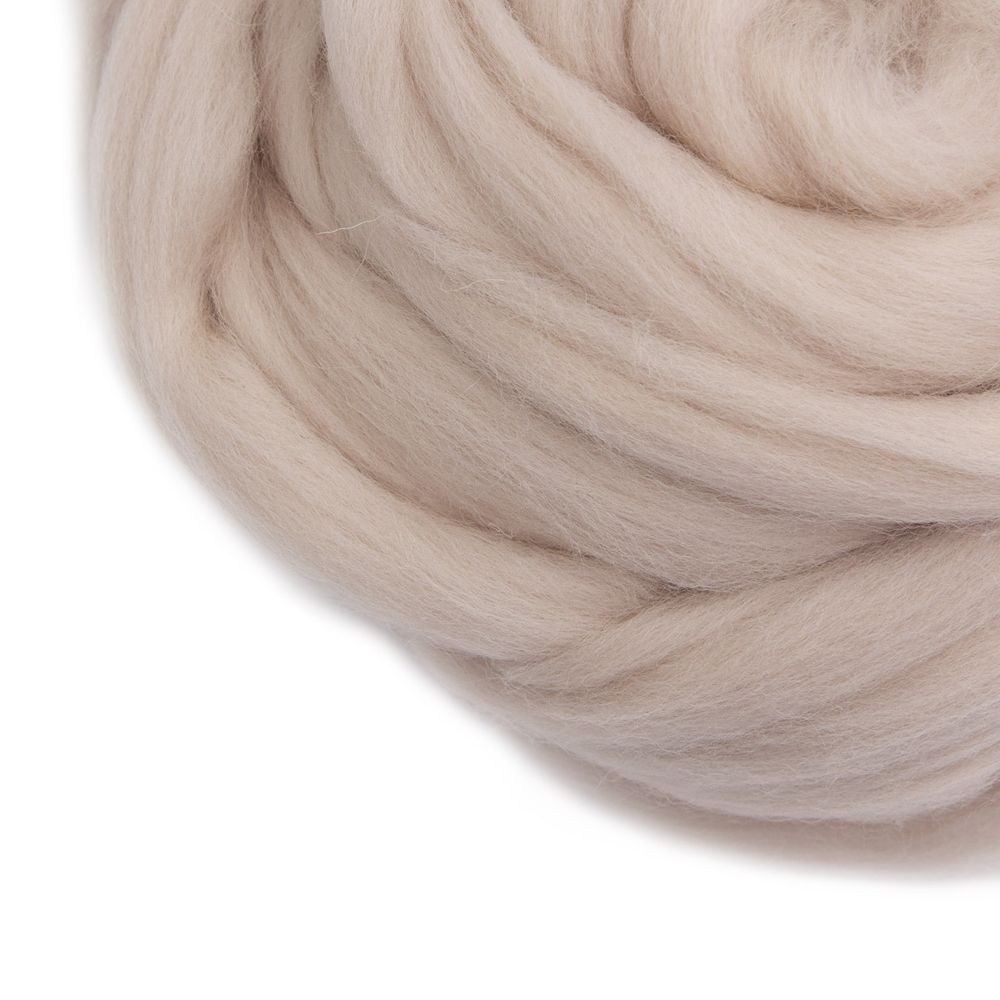 Шерсть для валяния полутонкая 100%, 100г (89 фрез)