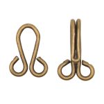 Крючки пришивные 33х12 мм, №10 (латунь), 0300-4107, 200 шт