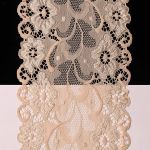 Кружево бельевое эластичное 150 мм / 13.72 м, цв. C180 телесный