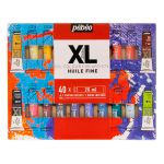 Краска масляная набор XL с кистью 40 цв. по 20 мл, Pebeo, 920246