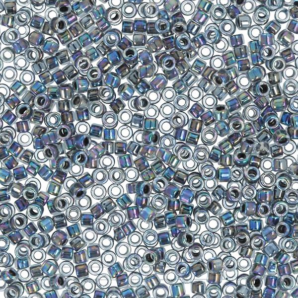Бисер Toho 11/0 Treasure 1 (1.6 мм), 25 г (5х5 г), 0783 серый/радужный
