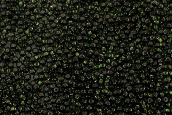 Бисер Preciosa 10/0 (2.3 мм), 50 г, 57290 т. зеленый, 311-29001 (331-29001)