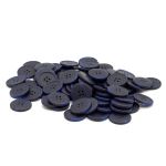 Пуговицы 4 прокола 40L (col.03 (т. синий)), 72 шт