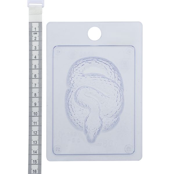 Пластиковая форма для изготовления мыла ручной работы (Денежная змея)