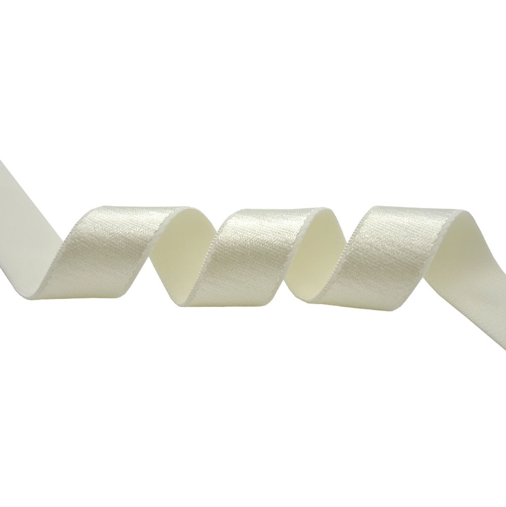 Резинка бельевая (бретелечная) 22.0 мм / 25 метров, STD/43, молочный