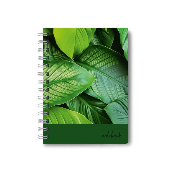 Записная книжка с твердым переплетом, глянцевая ламинация, на гребне A6 80 л. 4 шт клетка, Сила жизни 01586, ЗК221 Светоч