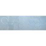 Лента атласная 1-сторонняя 60.0 мм, 20 м, С2785 голубой, Красная лента