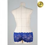 Кружево эластичное (стрейч) L838 180мм цв.18 яр.синий, 25м, Kruzhevo