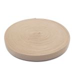 Тесьма (лента) киперная п/э+виск. 22 мм / 50 метров, 07-1019 (05 бежевый)