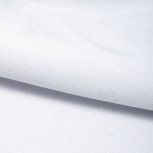 Футер 2-нитка петля поливискоза стрейч 220 г/м², 160 см / 3 метра, ФУТ2Х.TBY.ПЭ-ВИС.БЕЛ.3, цв.белый