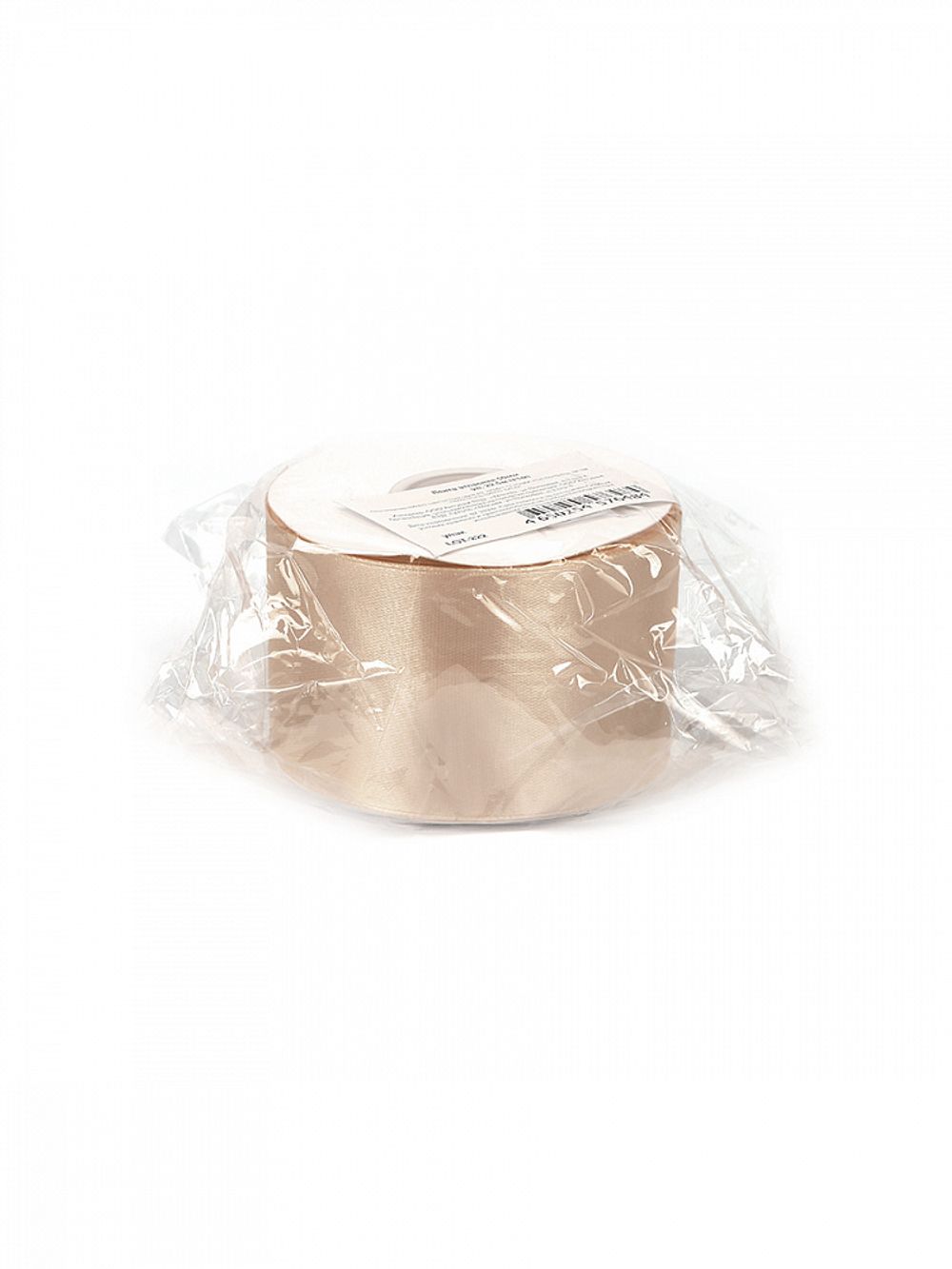 Лента атласная 1-сторонняя 50.0 мм / 22.5±1 метра, 3009 бежевый, Magic4Hobby