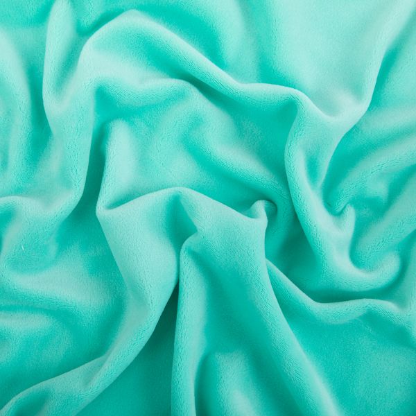 Велюр 240 г/м², 185 см / 5 метров, мятно-зеленый/mint green, Gamma VELR