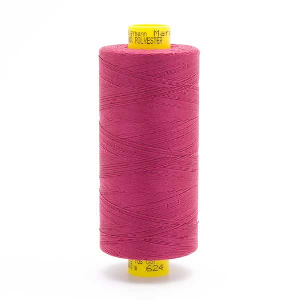Нитка универсальная Gutermann Mara 120/2, 1000 м, 700207, 624 вишневый, 1 катушка