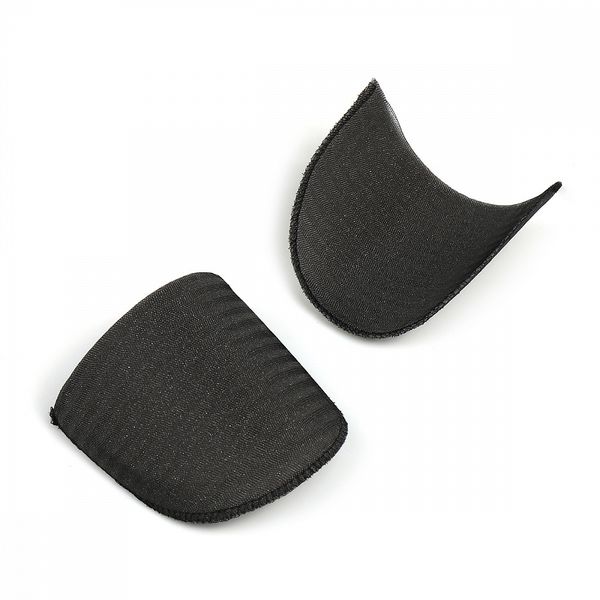 Плечевые накладки (подплечники) втачные 100х145х10 мм, В10 черный, 100 пар