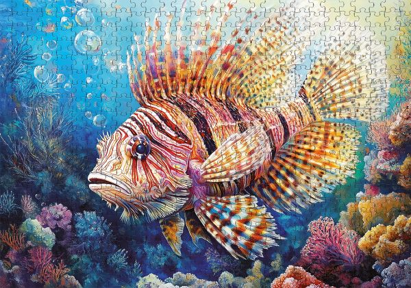 Пазл 500 элементов, PZL-500/88 Рыба-лев, Фрея