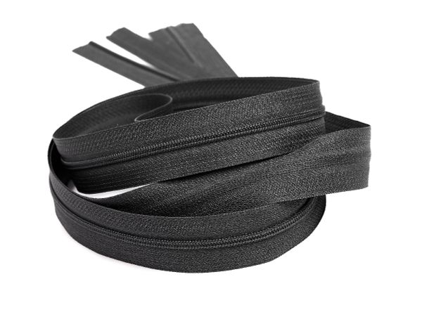 Молния рулонная витая (спираль) Т3 (3 мм), УСИЛЕННАЯ, НА БОБИНЕ, S-417 серый (цв.SBS) / 200 метров