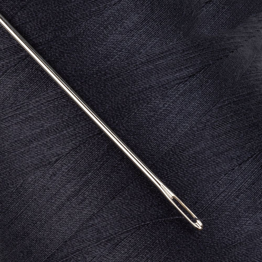 Нитки универсальные Nitka 40/2, 4570 м (5000 ярд) / 1 кат., 375 т.т.серый