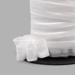 Резинка бельевая (окантовочная) блестящая 20.0 мм / 50 метров, белый