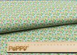 Ткань для пэчворка Peppy Нежная история, рулон 112 см / 5 метров, НИ-28 зеленый, Peppy