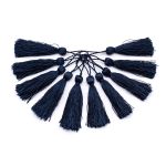 Кисти шторные 70.0 мм, вискоза, цв.231 т.синий, 5 шт