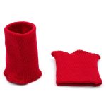 Манжеты трикотажные 8.0х9.5 см, 1 пара, средней плотности 14 кл, 1х1, В-49 пион, цикламен