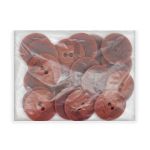 Пуговицы 2 прокола (3.02-1271-45)"Лондон" (курага), 20 шт