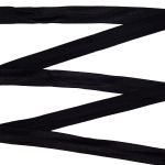 Резинка бельевая (окантовочная) блестящая 20.0 мм / 50 метров, черный, 46-07320/20