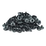 Часть кнопки Альфа (S-образная) ⌀11 мм (D-часть), 5 никель с чернением, 100 шт, S090503, BIG