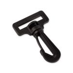 Карабин пластик 32 мм, 100 шт, черный, Gamma GHB003