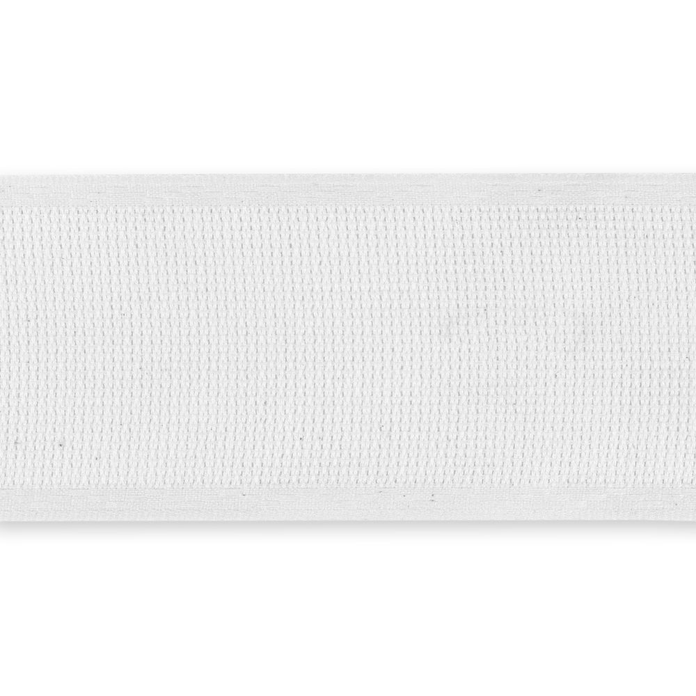 Канва лента Aida 14 ct, 70 мм / 1.5 метра, 5 шт в упак., 100% хлопок, белый/белый, Gamma KT- 70