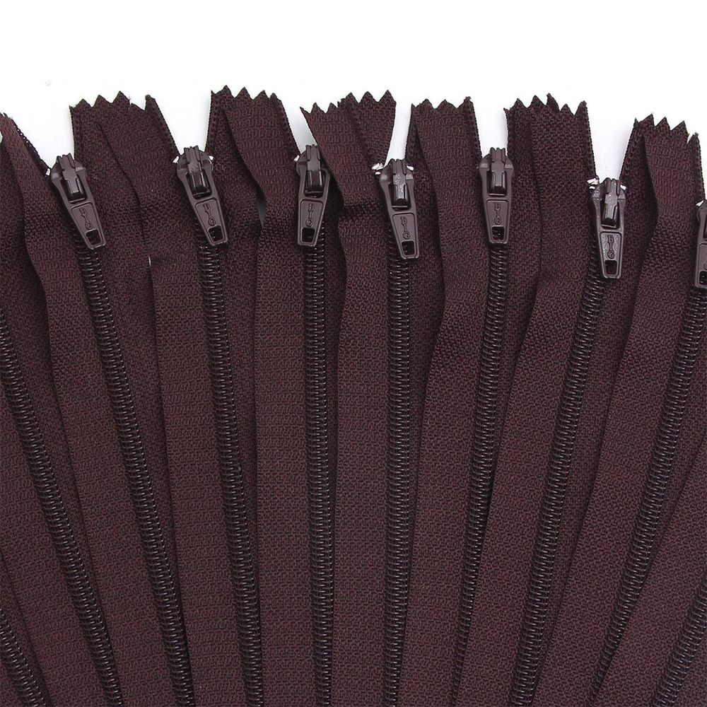 Молния спираль (витая) Т3 (3 мм) 1 зам., н/раз., 20 см, автомат, т.кор, 30098, 10 шт