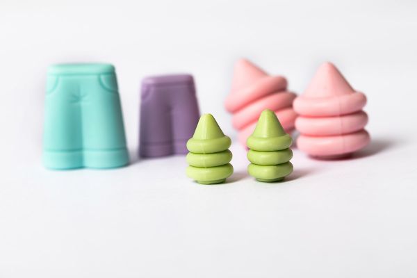 Наконечники для круговых спиц 2 шт: 2 мм-6.5 мм, -1 шт, 5 мм-10 мм, -1 шт, в чехле, Gamma PP-04